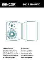 Sencor SMC BS50 - Owners manual 